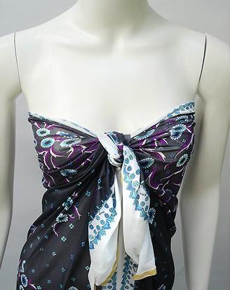 60S EMILIO PUCCI
 FABRIC PANEL
Noir Floralette